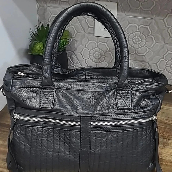 Anthropologie Tara Day & Mood Leather Satchel - Picture 2 of 16